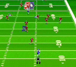 Madden NFL '96 (USA) In game screenshot